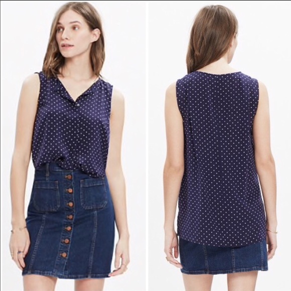 Madewell Silk Top, 100% Silk, XXS - Picture 1 of 2